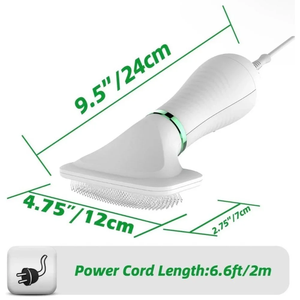 Pet Hair Dryer and Brush 2 in 1 - Safe For All Pets